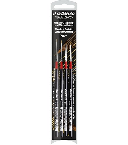 Amazon.com: da Vinci Micro-NOVA 4 Brush Set 4275 for Modelling